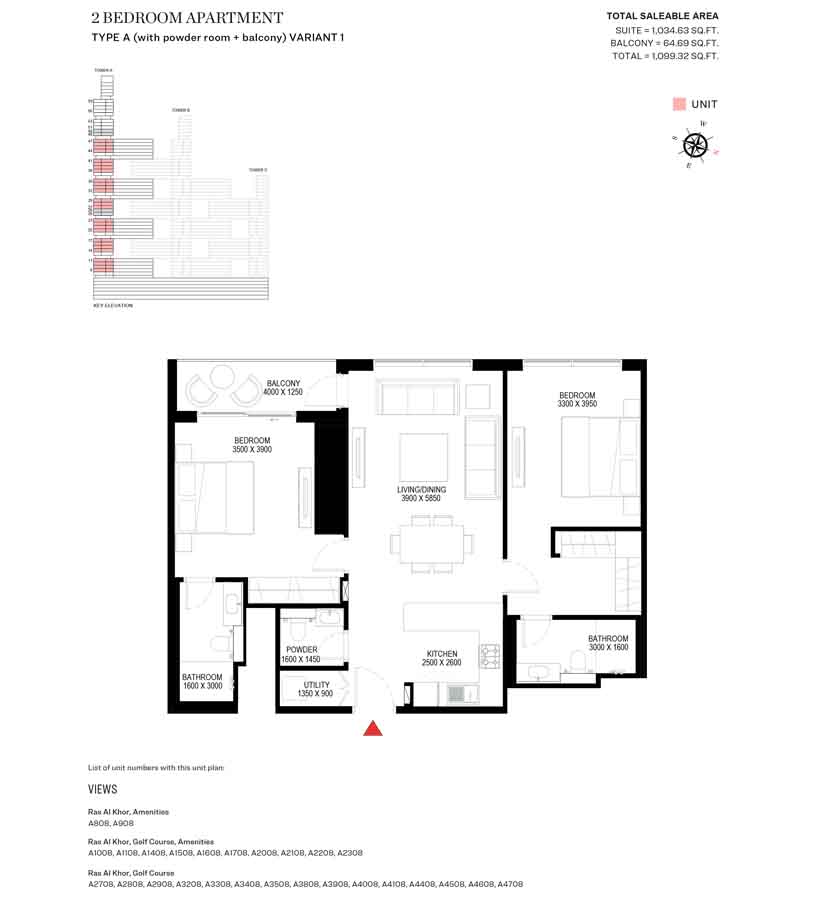2 Bedroom