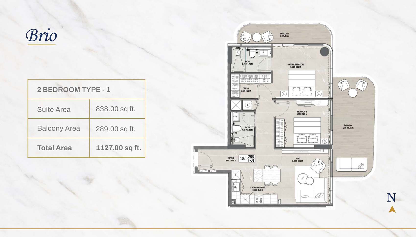 2 Bedroom