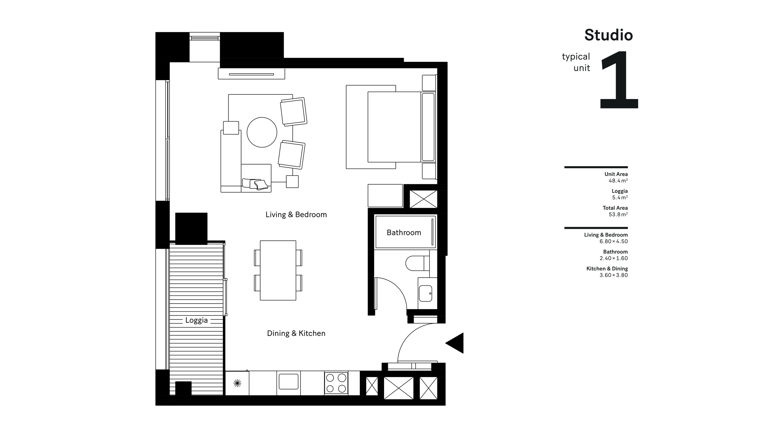 1 Bedroom