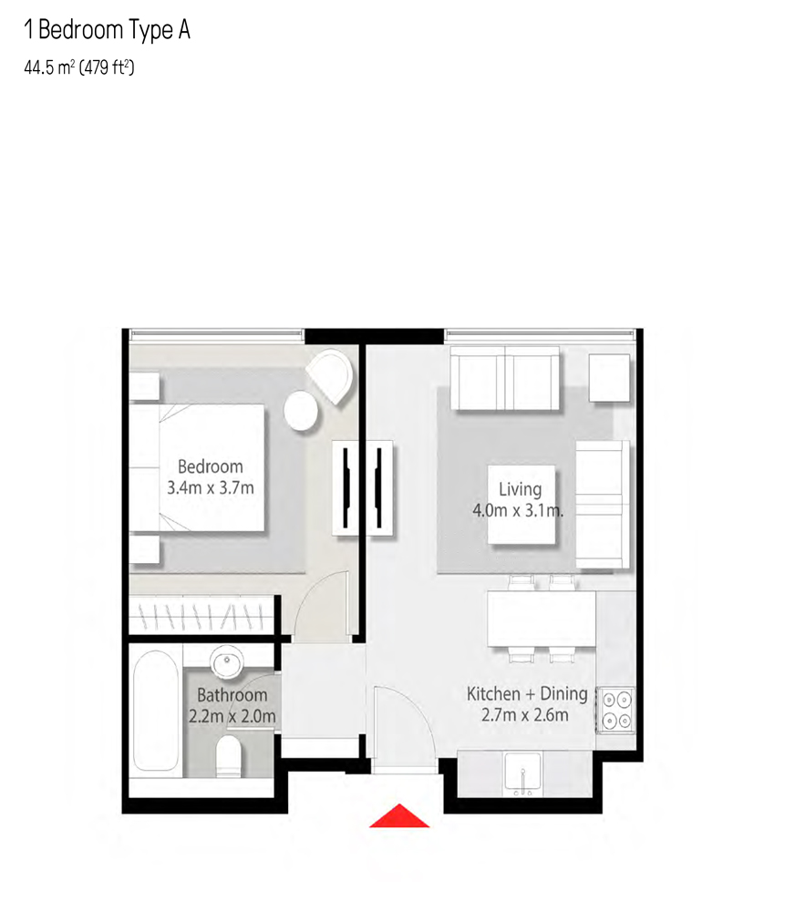 2 Bedroom