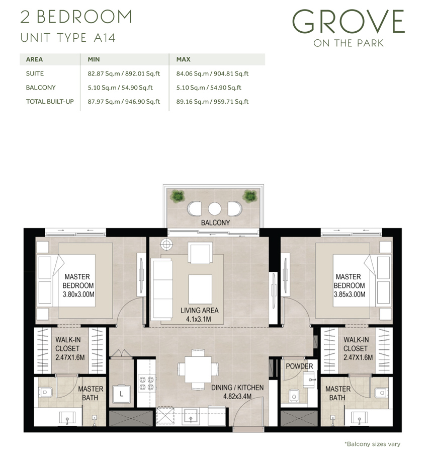 2 Bedroom