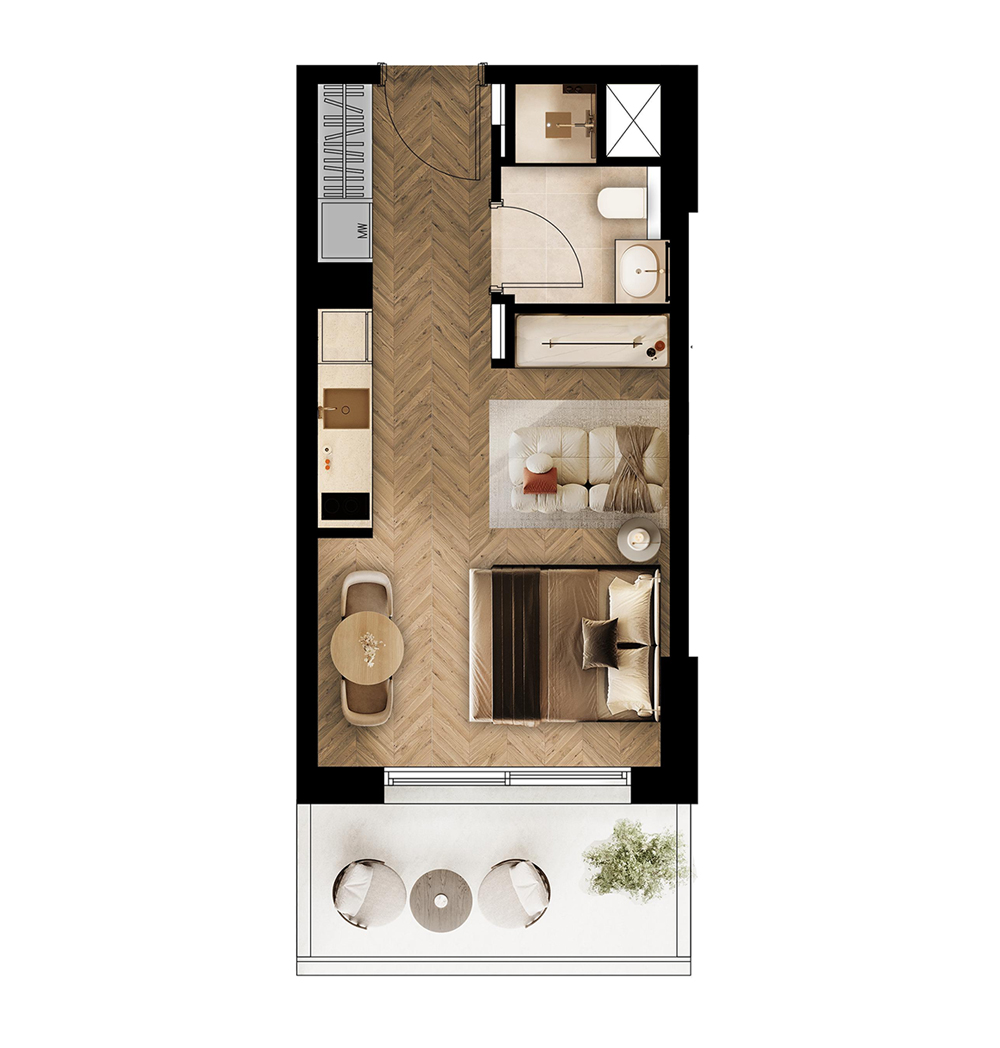 1 Bedroom