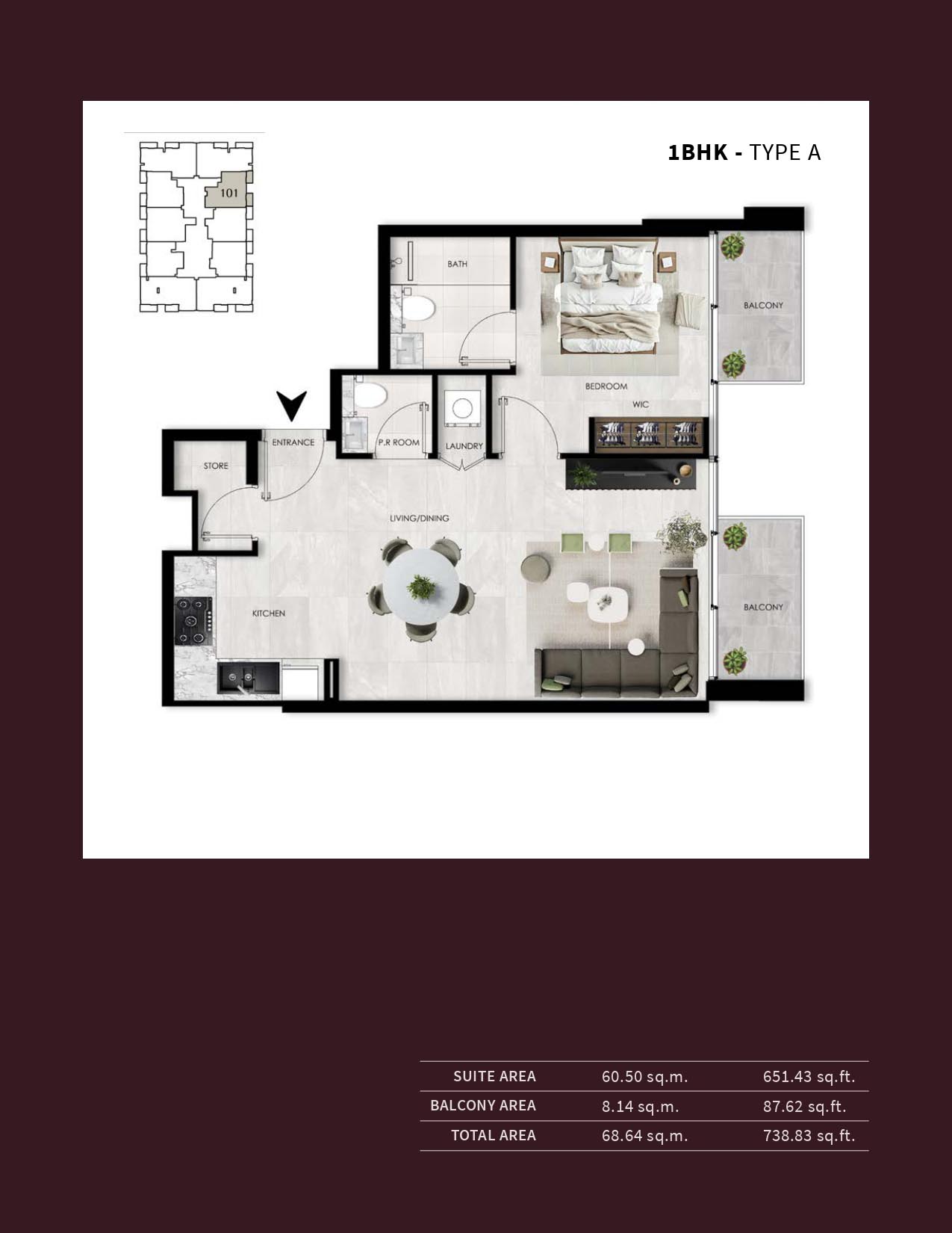 1 Bedroom