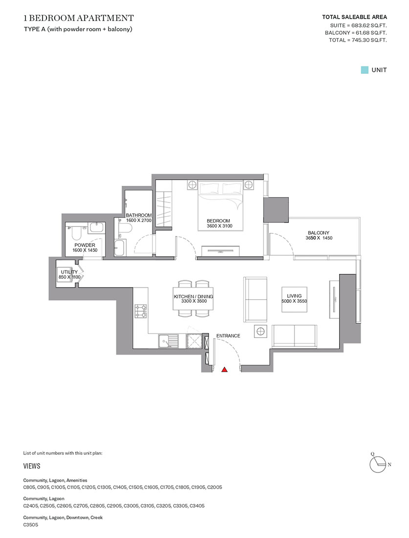 1 Bedroom