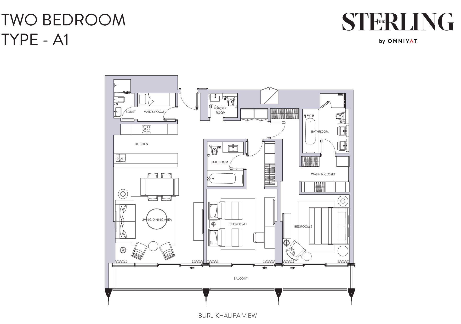 2 Bedroom