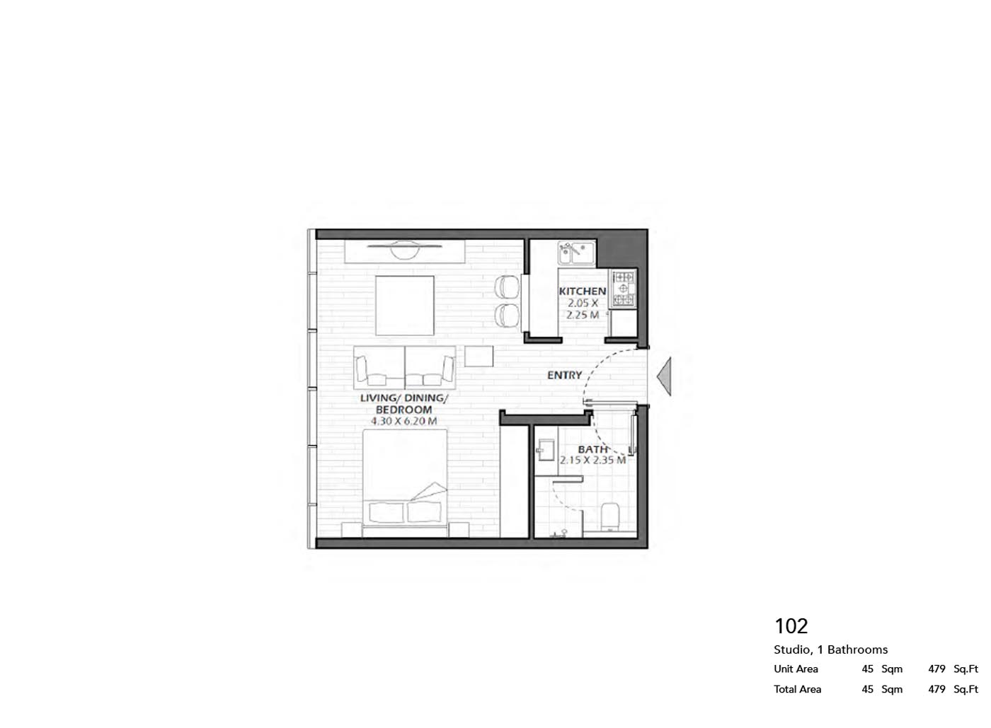 1 Bedroom