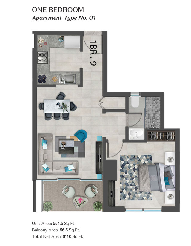2 Bedroom