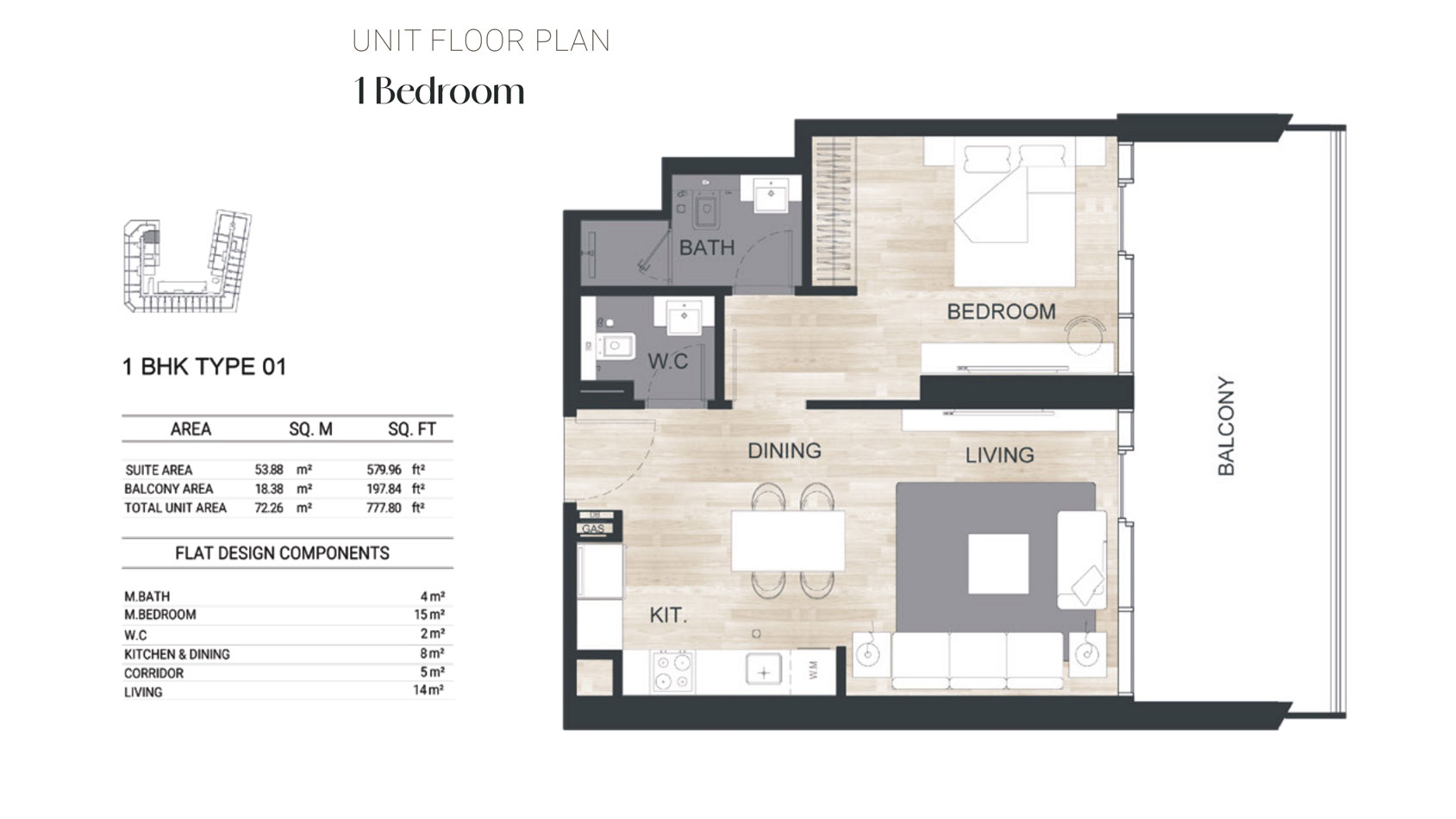 2 Bedroom
