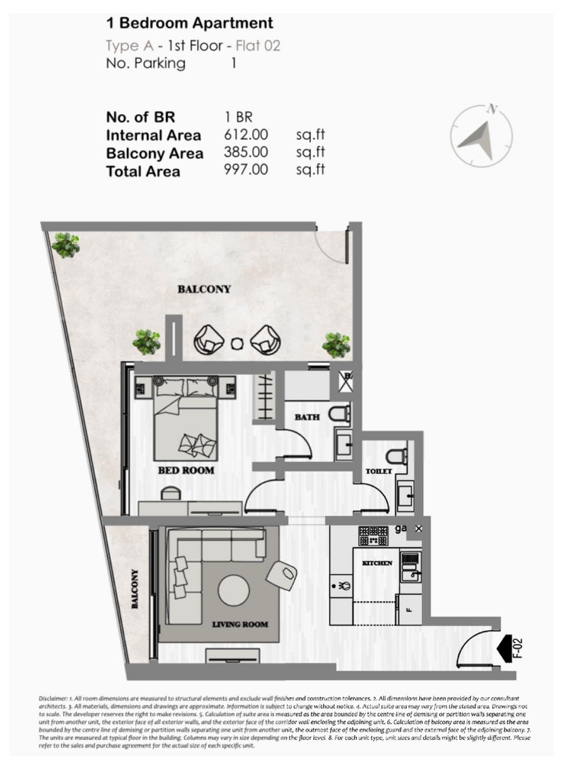 2 Bedroom