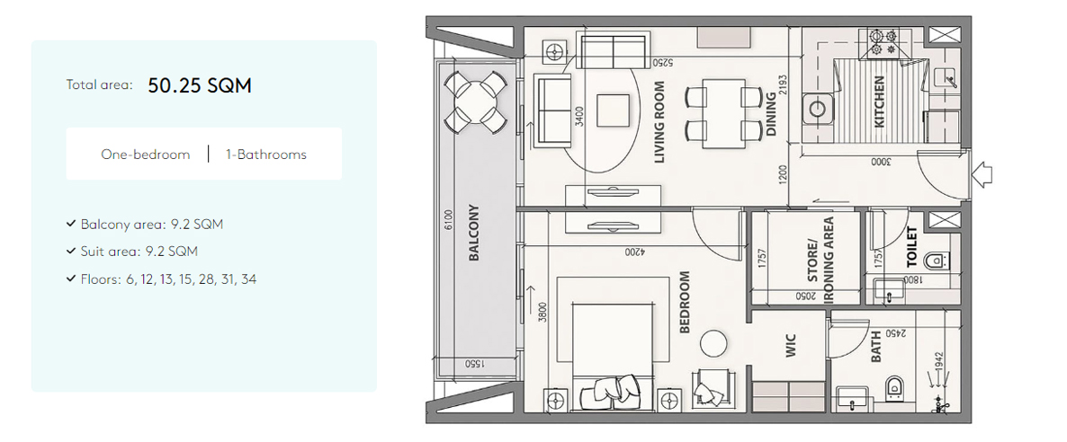 2 Bedroom