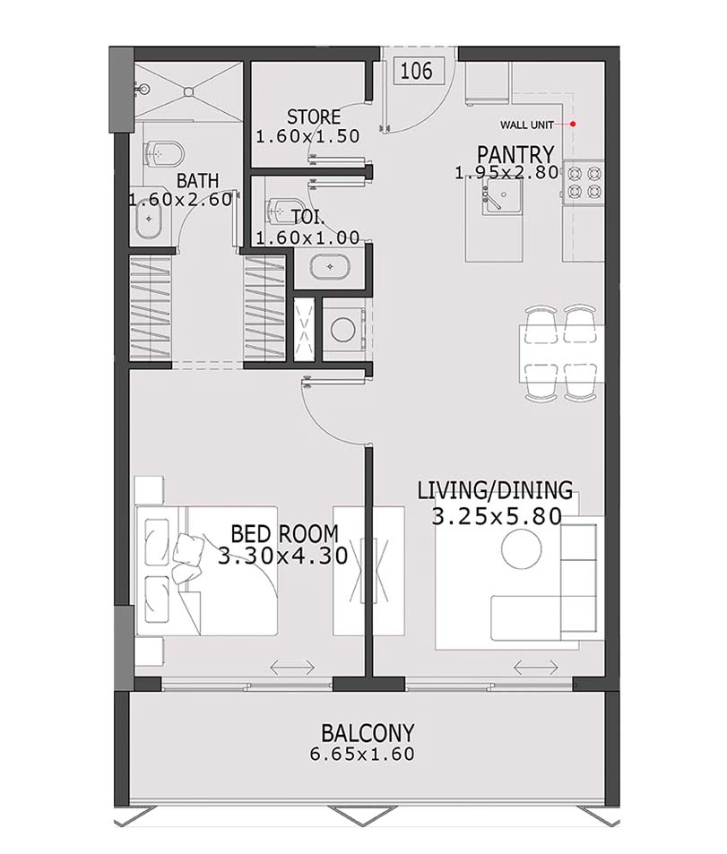 2 Bedroom