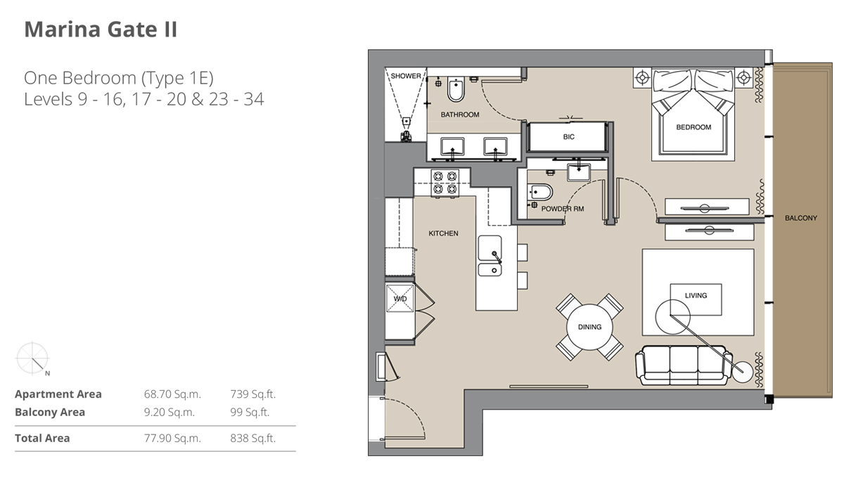 1 Bedroom