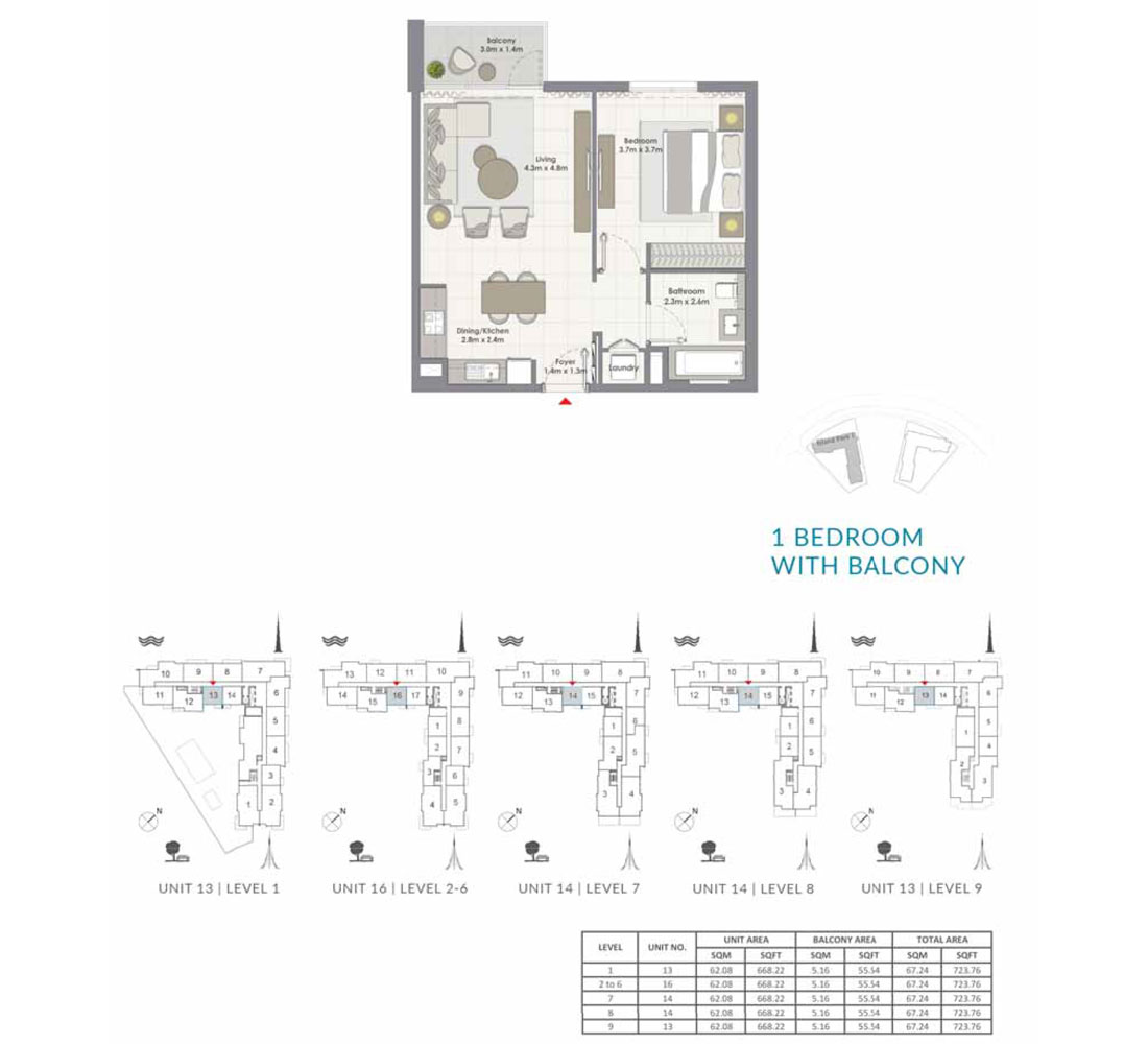 1 Bedroom