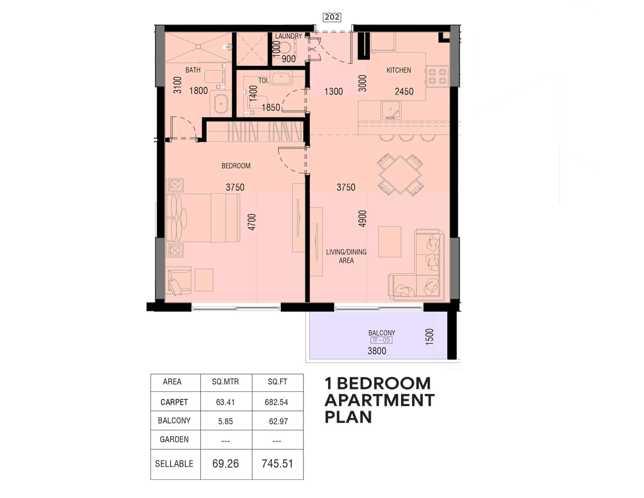 2 Bedroom