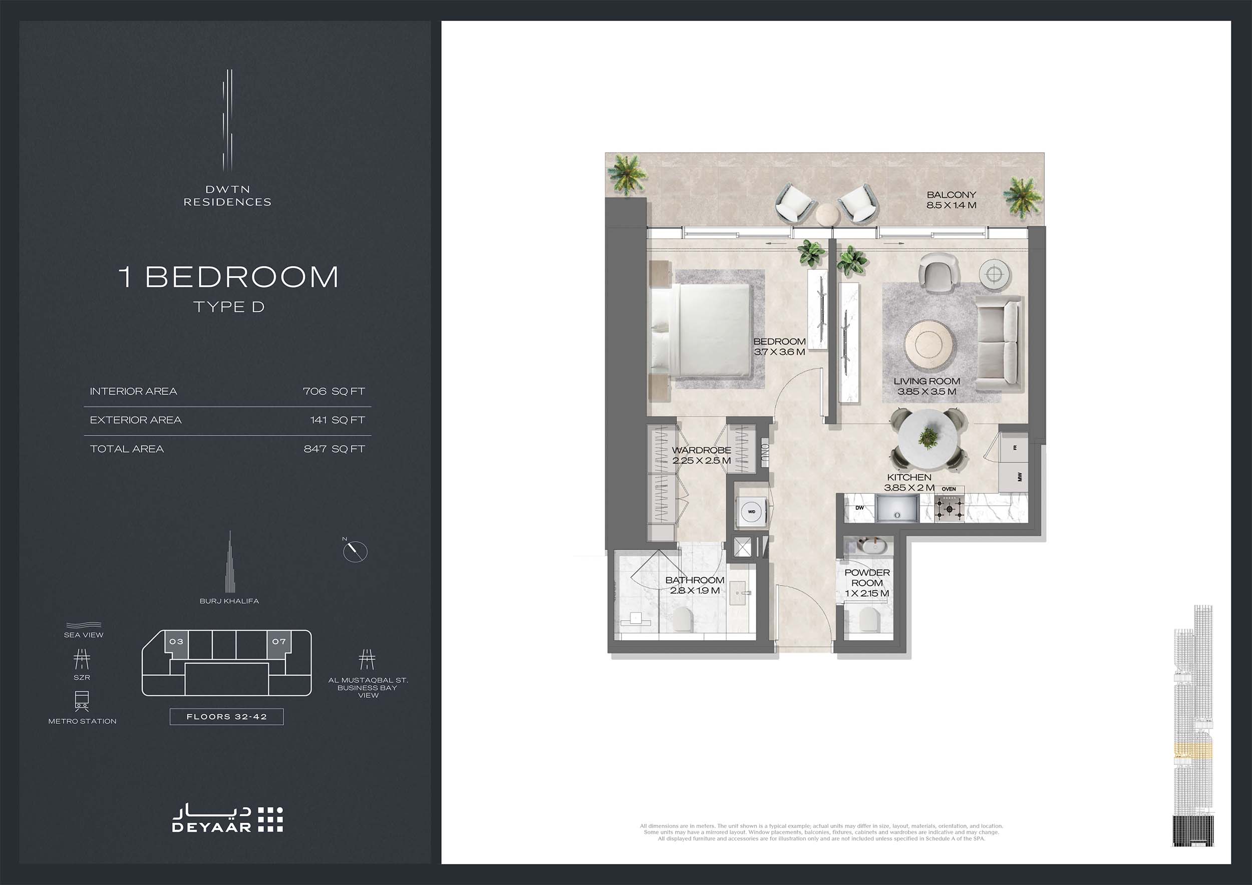 1 Bedroom