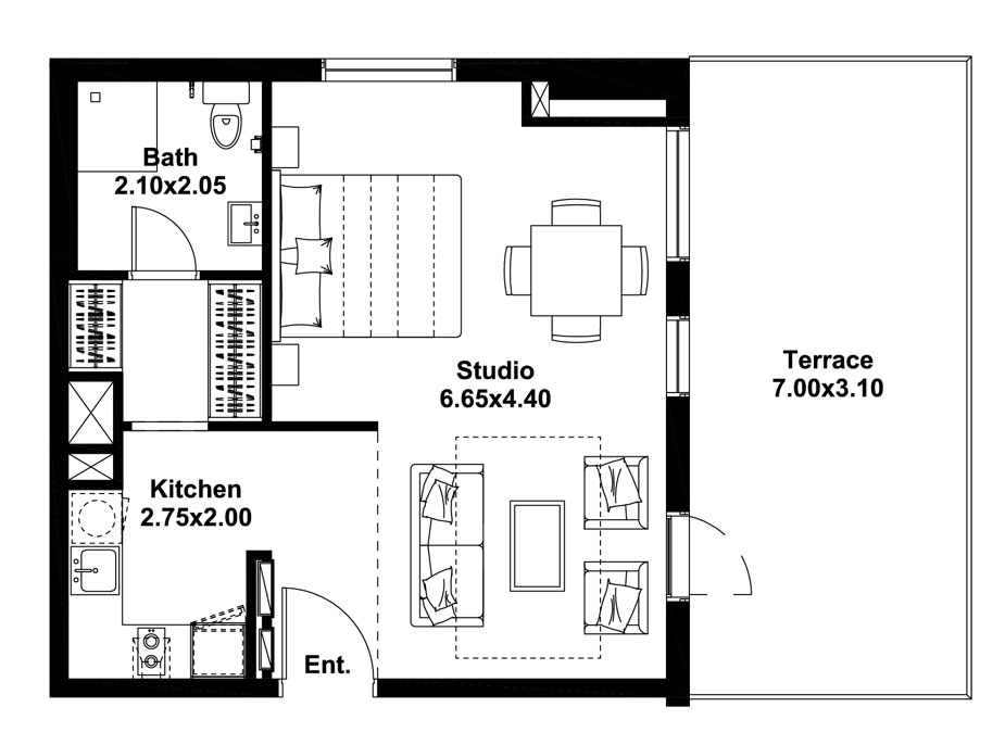 1 Bedroom
