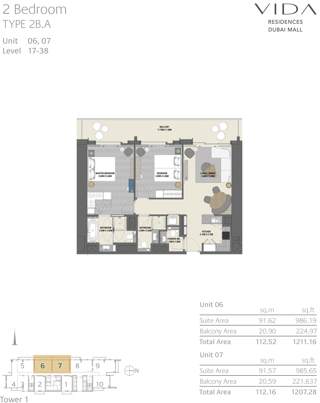 2 Bedroom