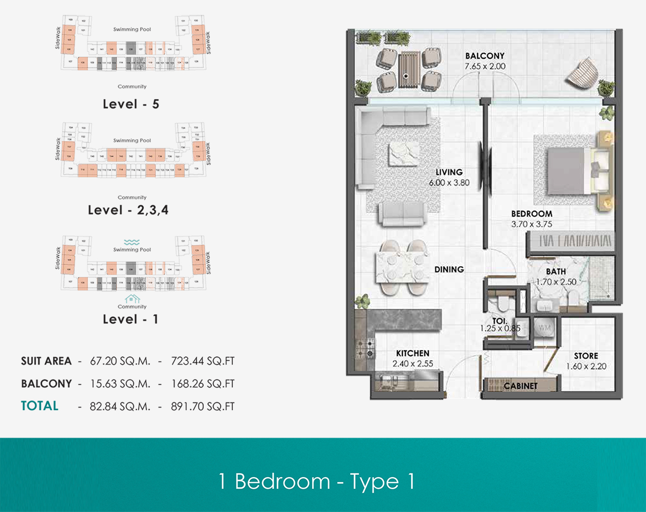 2 Bedroom