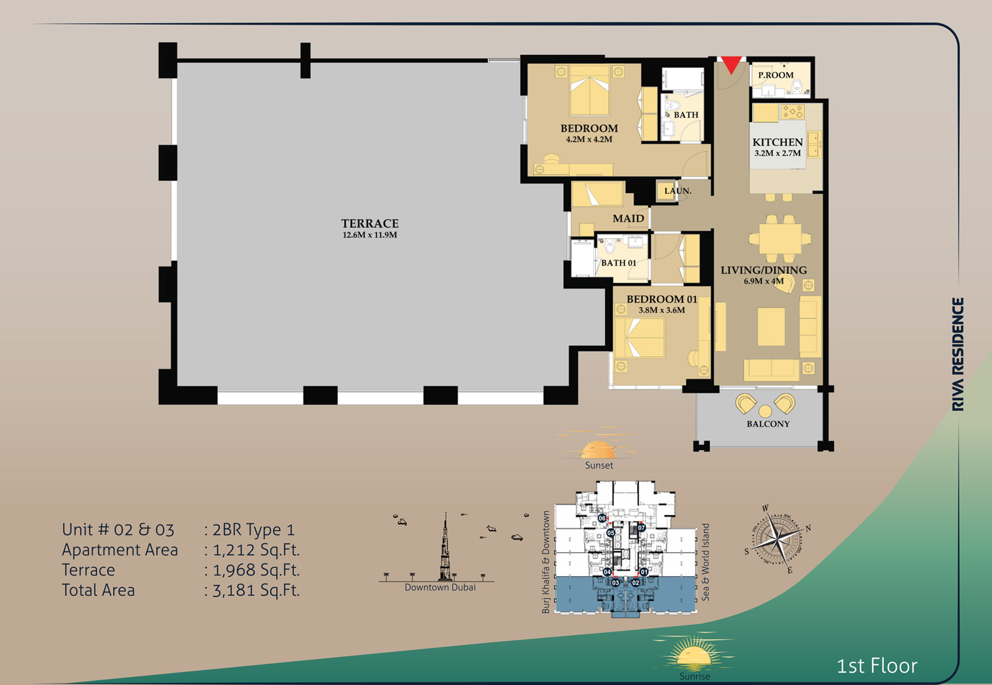 2 Bedroom