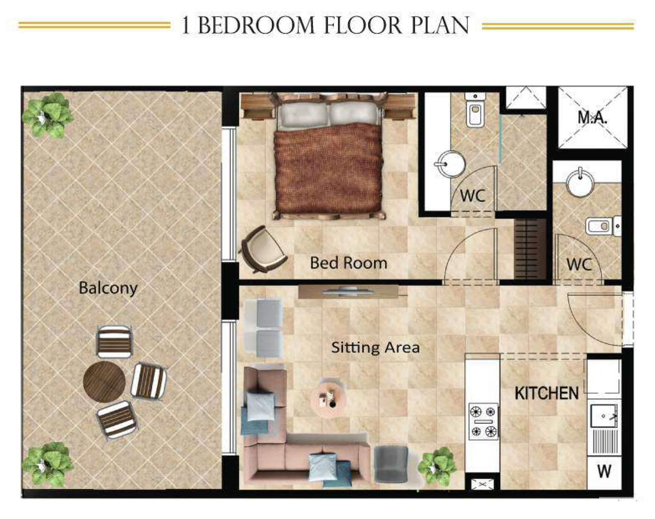 1 Bedroom