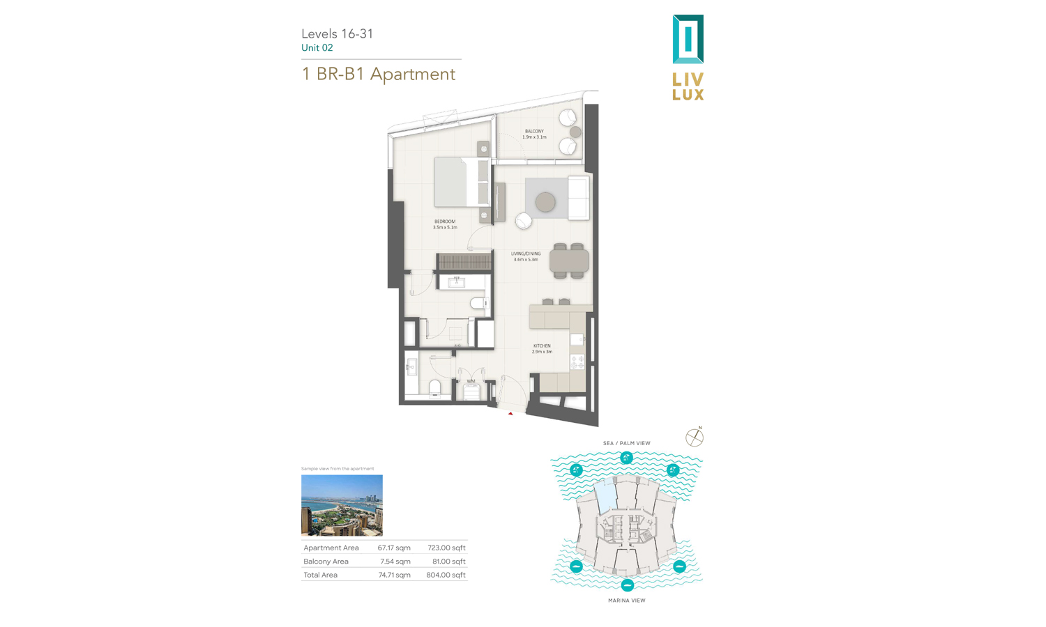 1 Bedroom