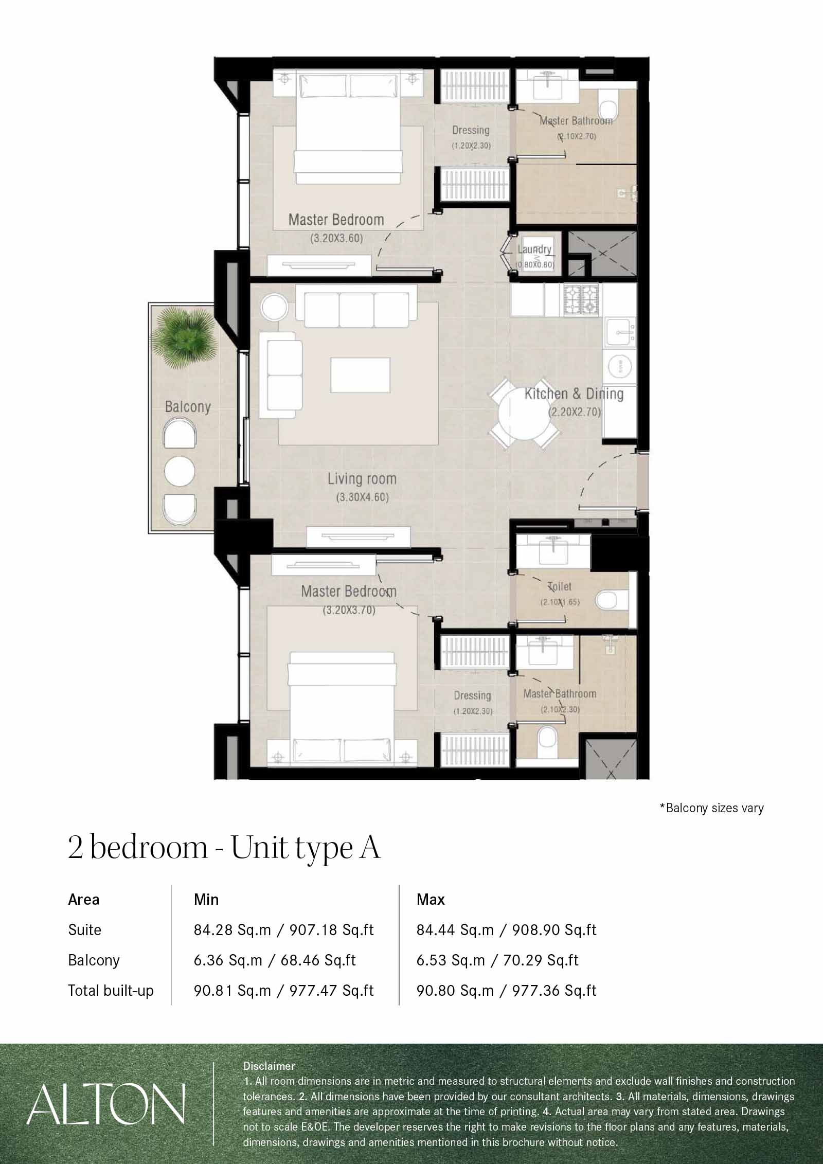 2 Bedroom