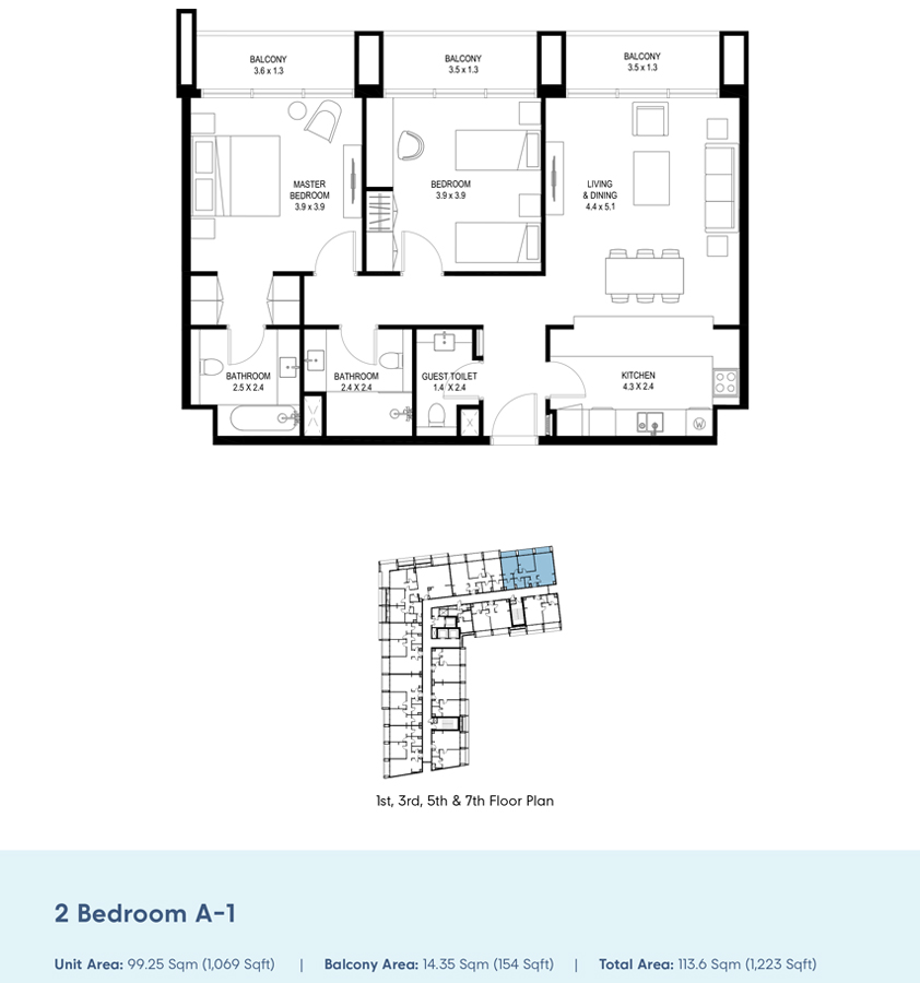 2 Bedroom