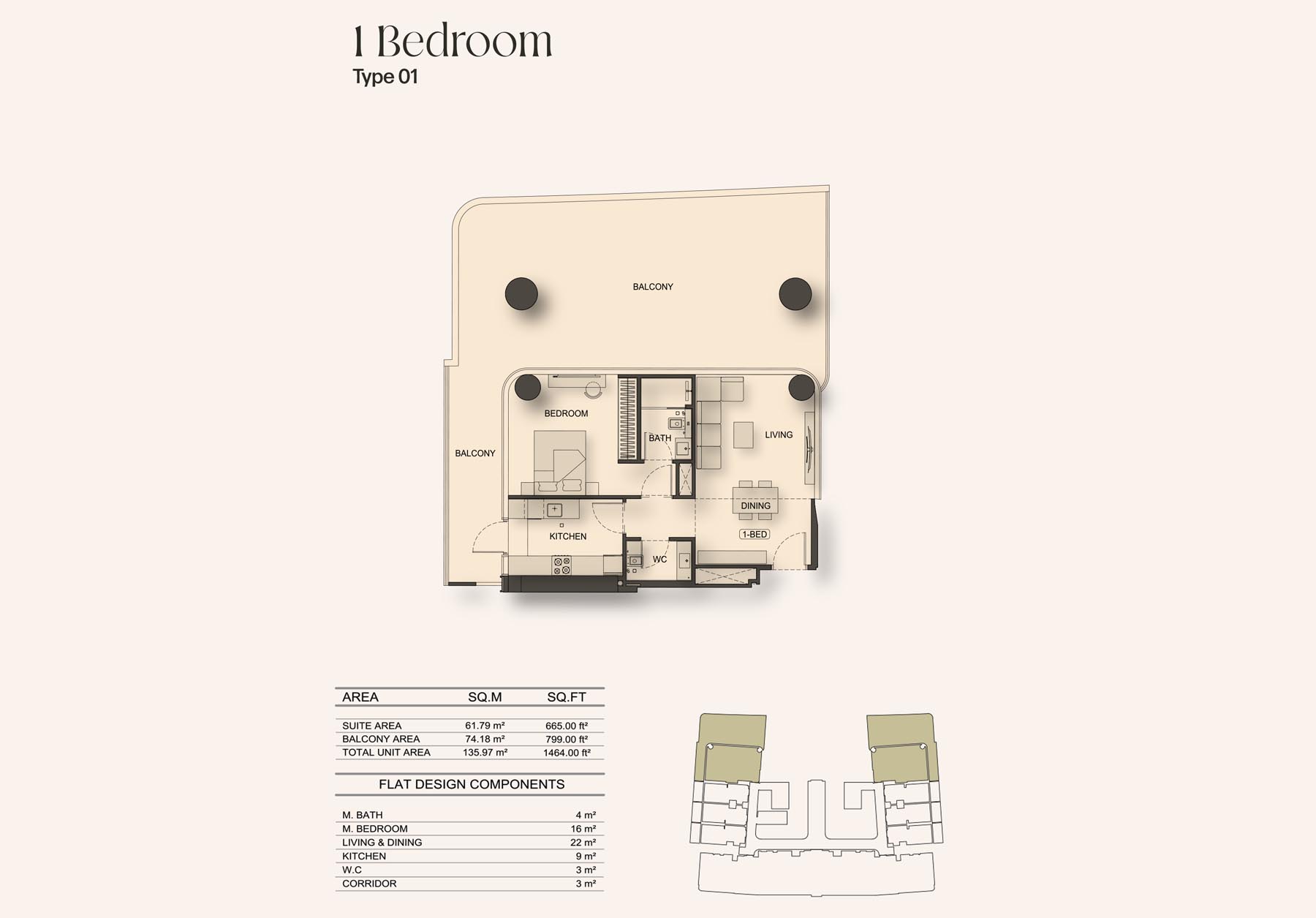 2 Bedroom