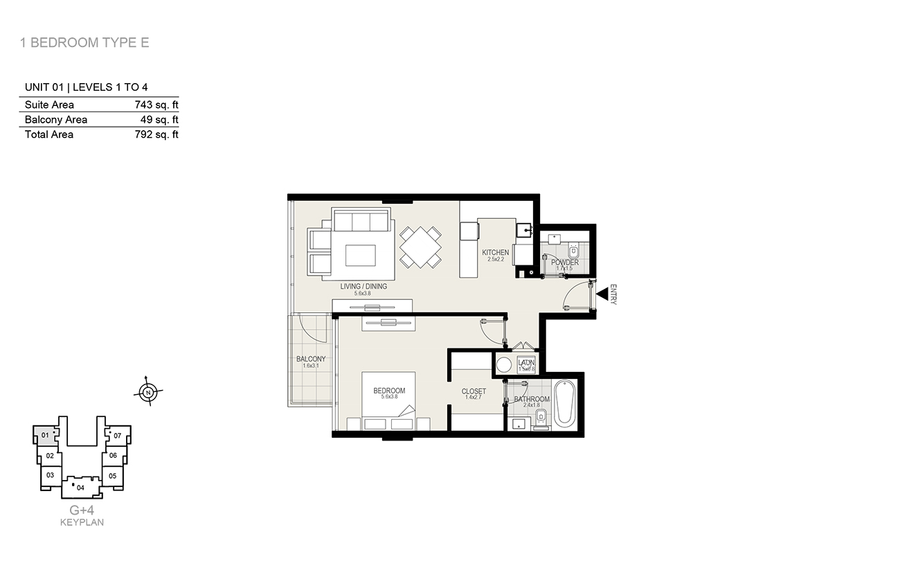 1 Bedroom
