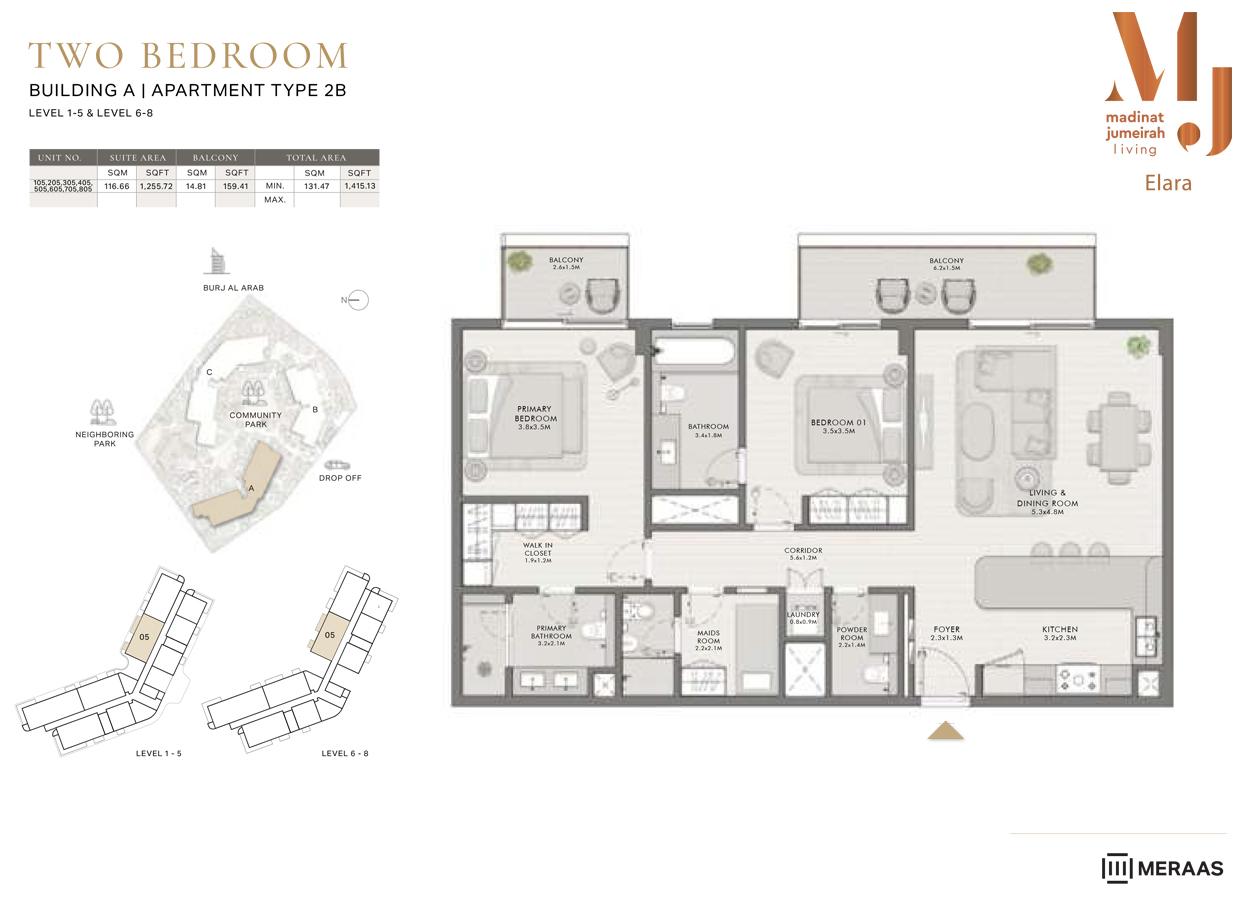 2 Bedroom