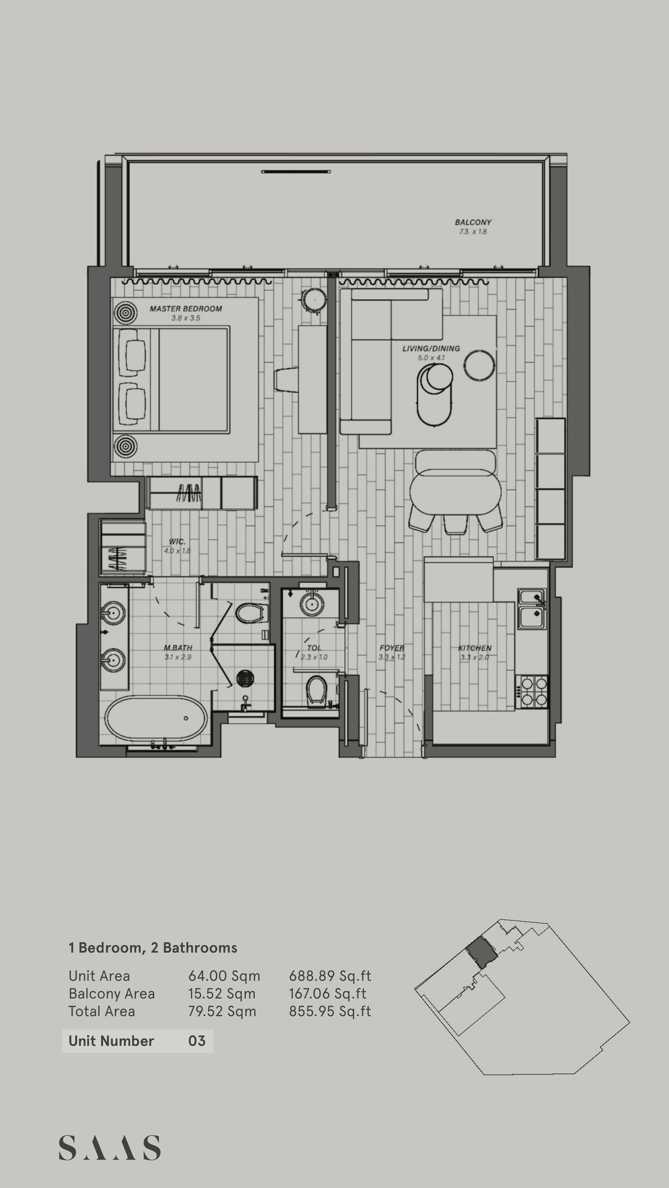 2 Bedroom