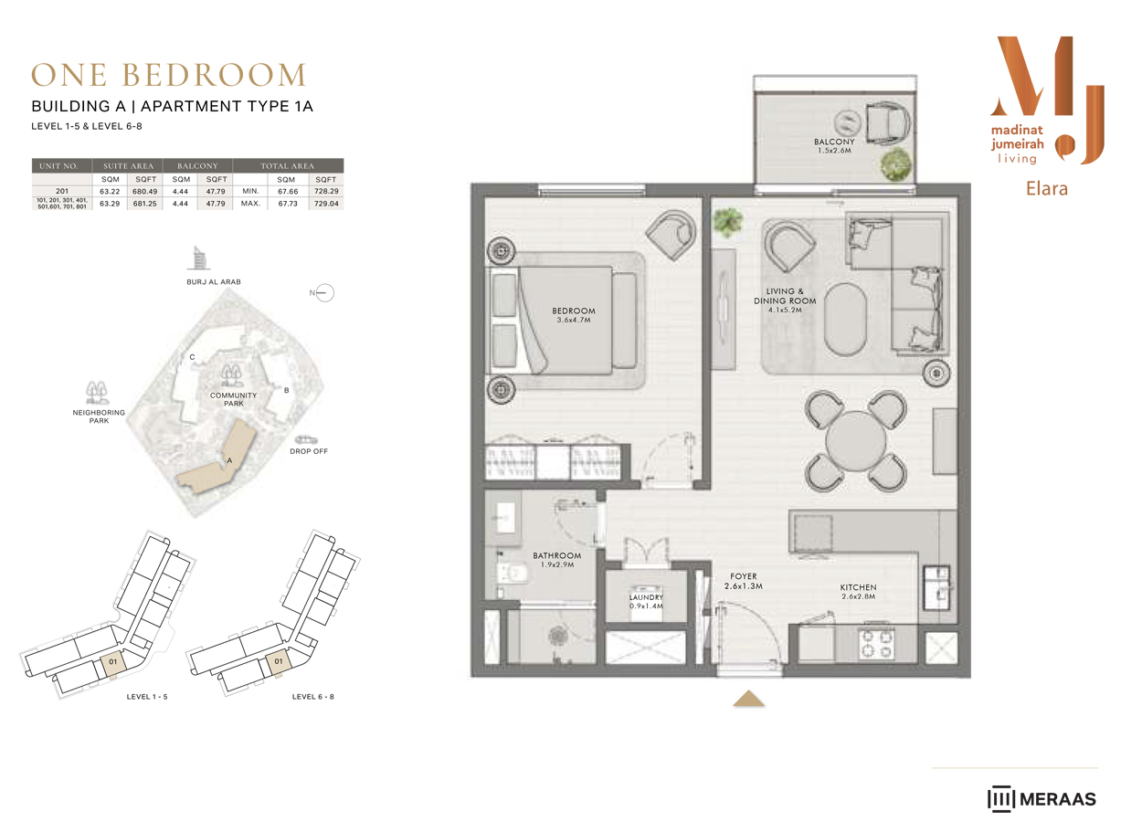 1 Bedroom