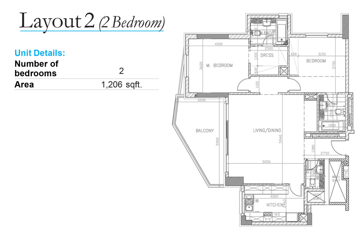 2 Bedroom