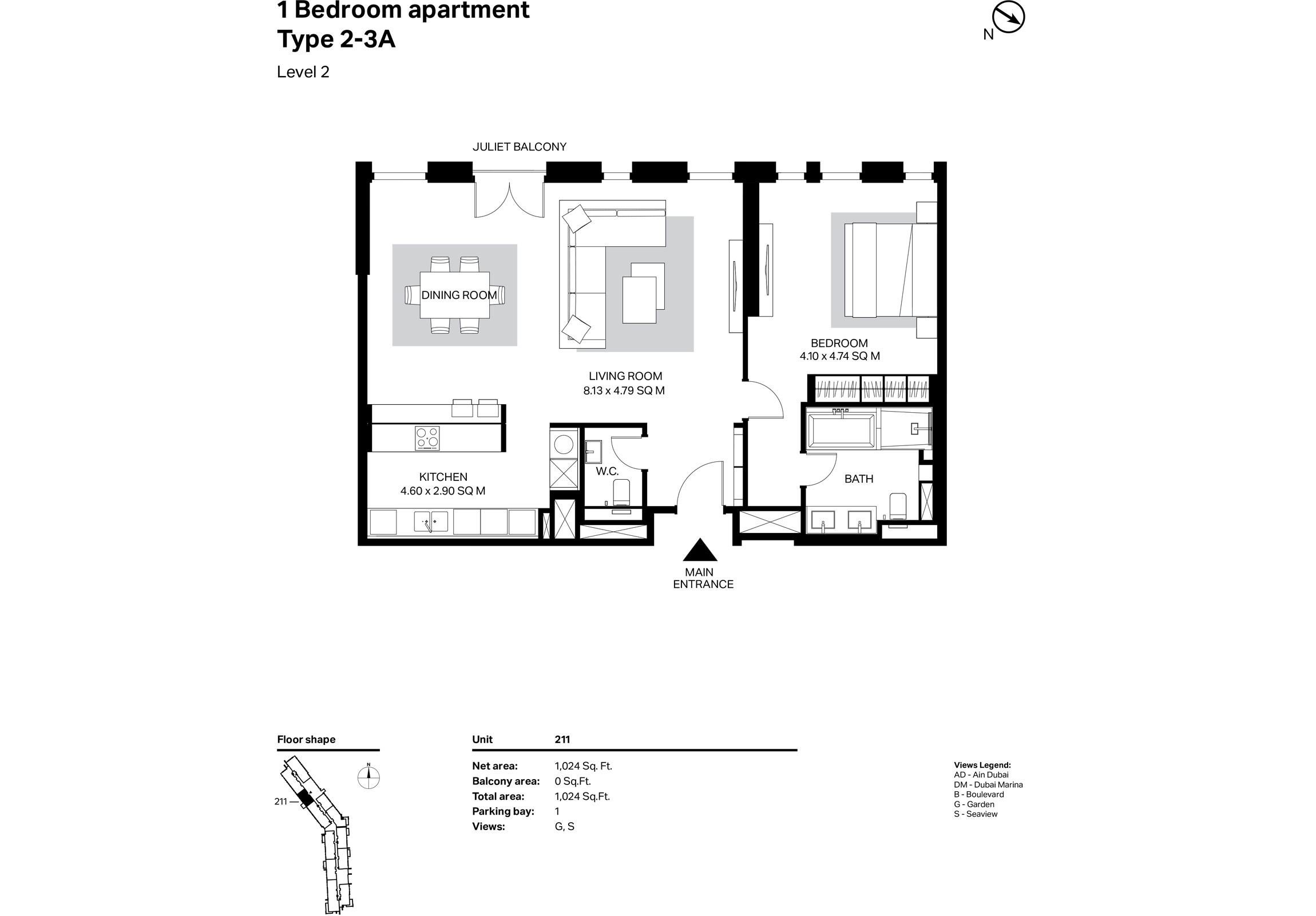 2 Bedroom