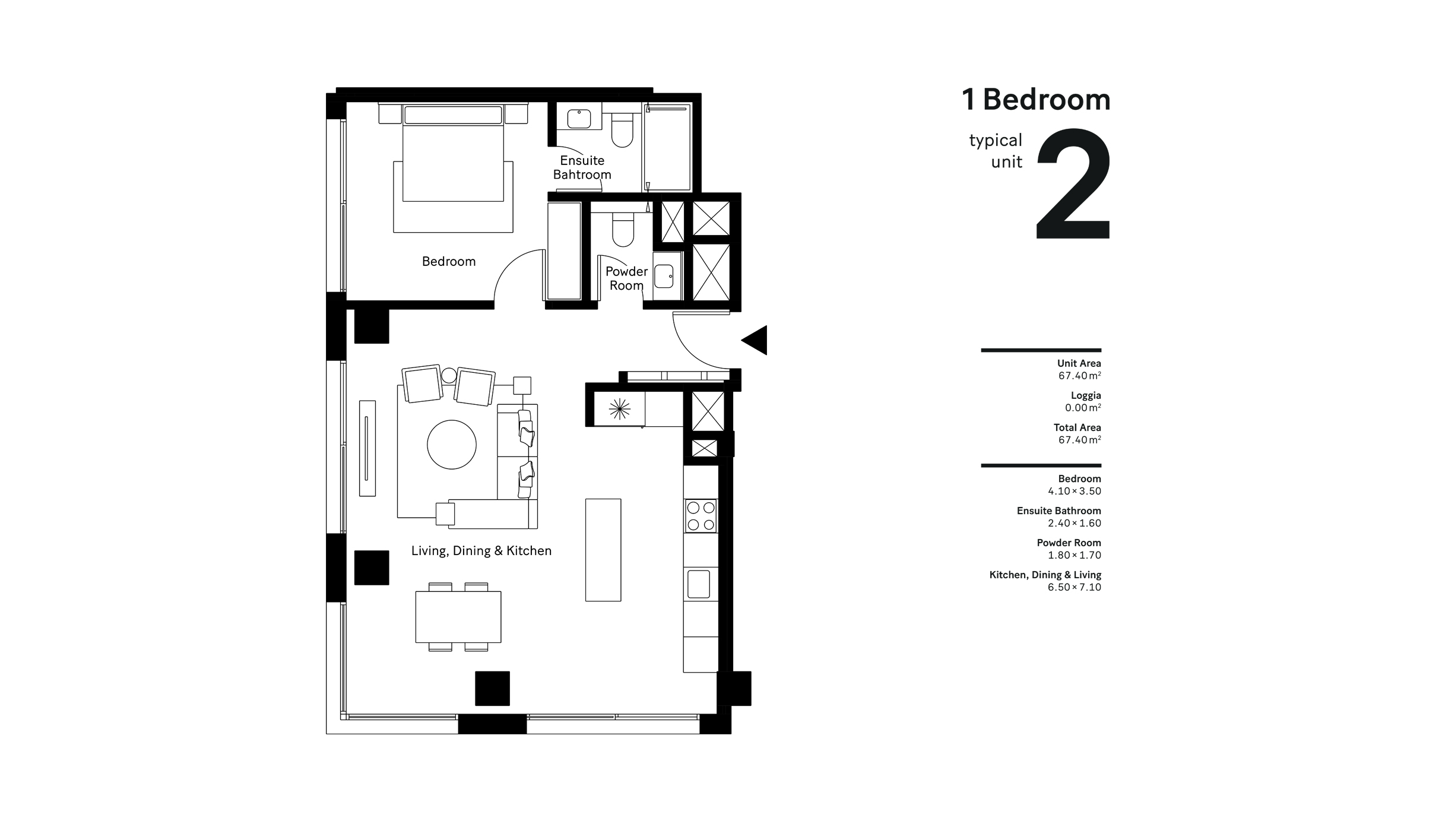 2 Bedroom