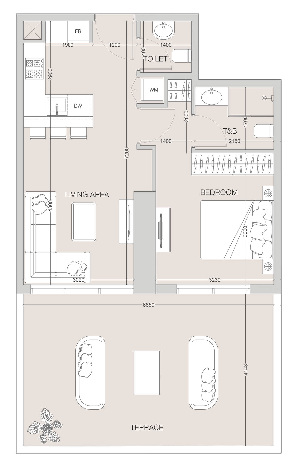 2 Bedroom