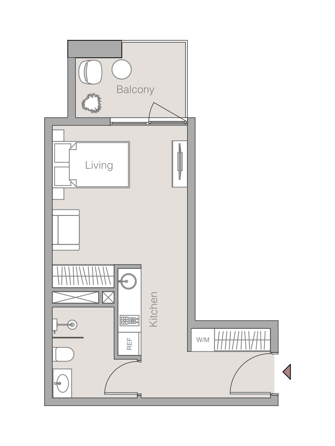 1 Bedroom