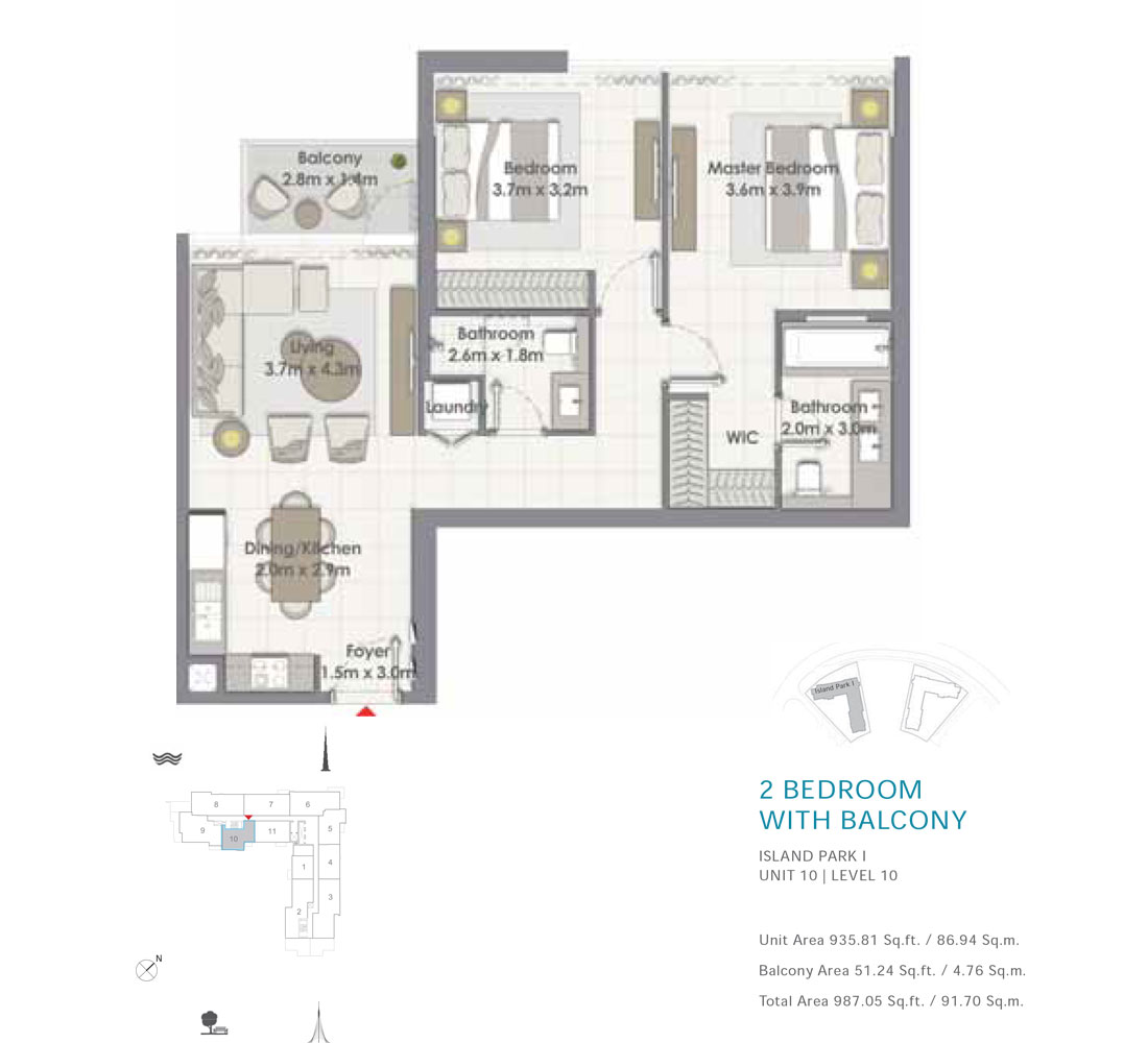 2 Bedroom