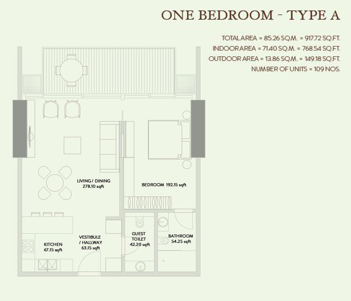 2 Bedroom