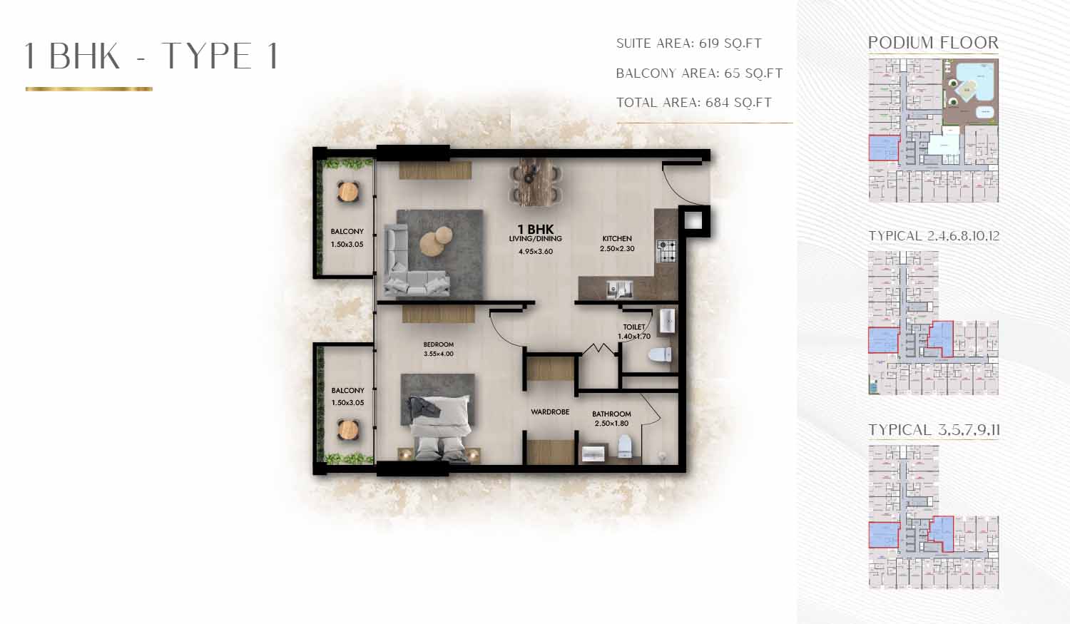 2 Bedroom