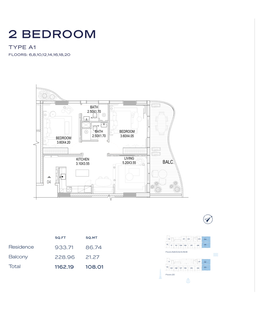 2 Bedroom