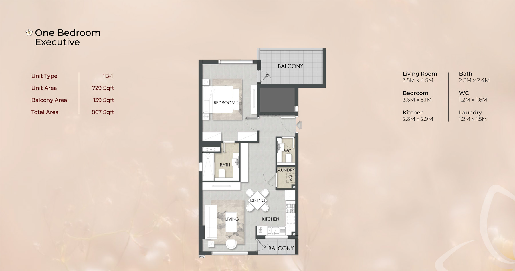1 Bedroom