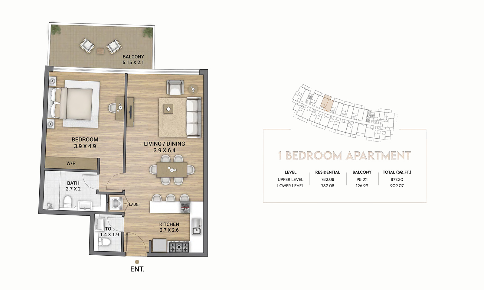 1 Bedroom