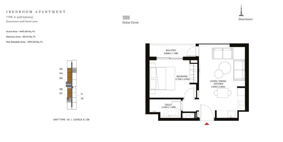 1 Bedroom