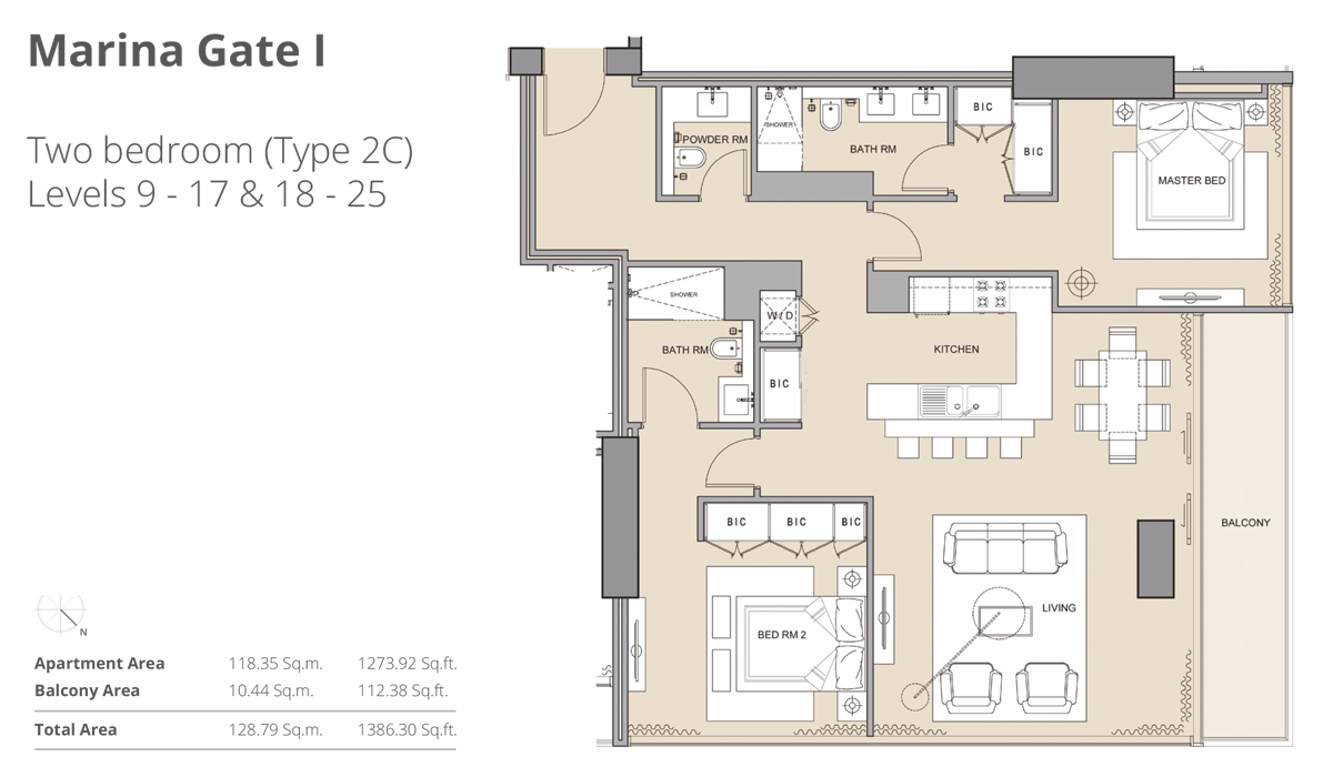 2 Bedroom