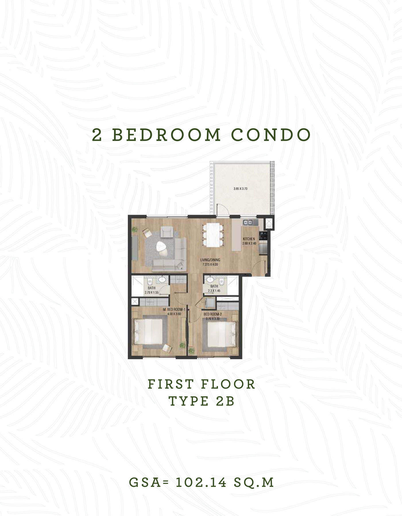 2 Bedroom