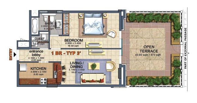 1 Bedroom