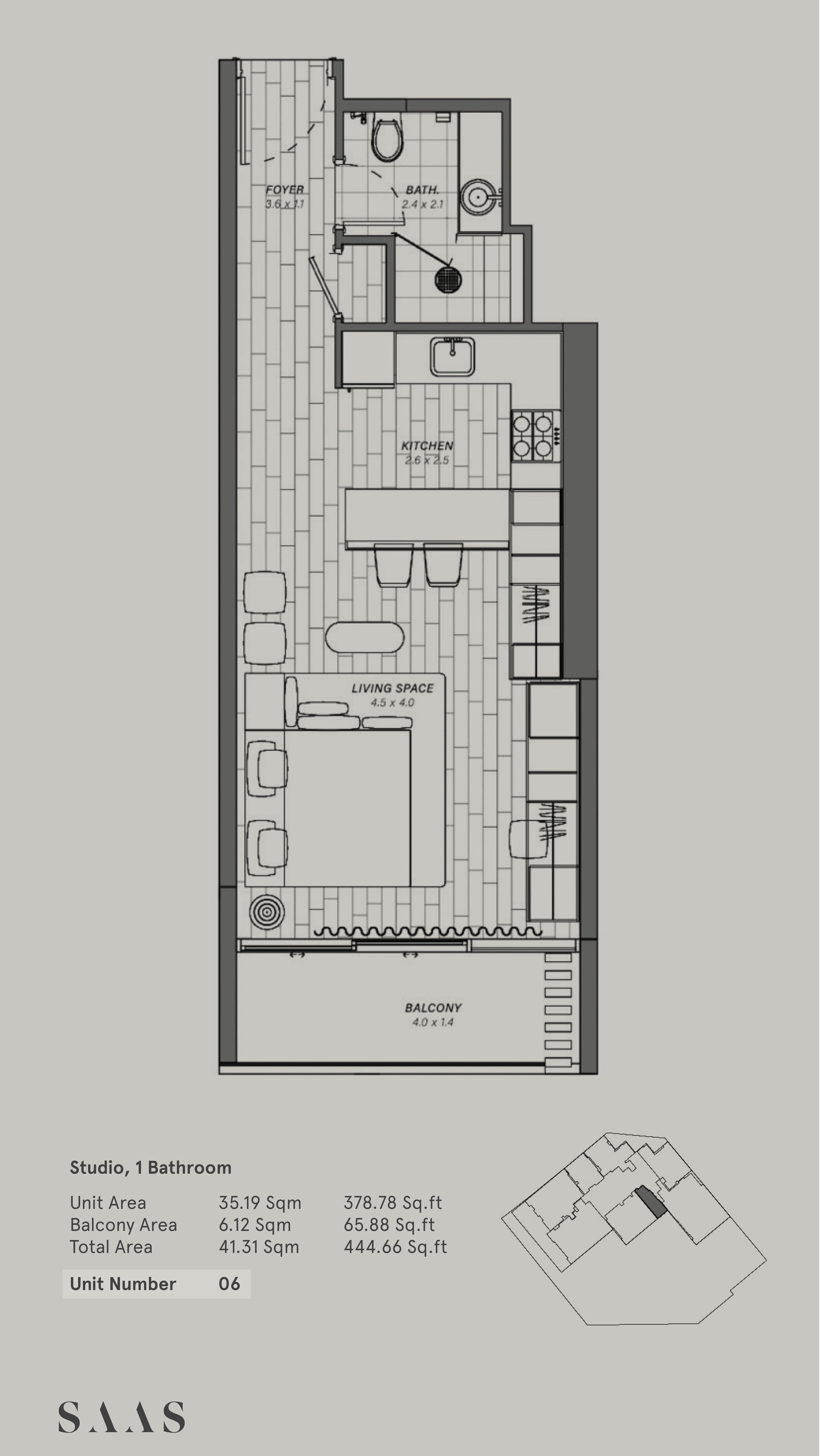 1 Bedroom