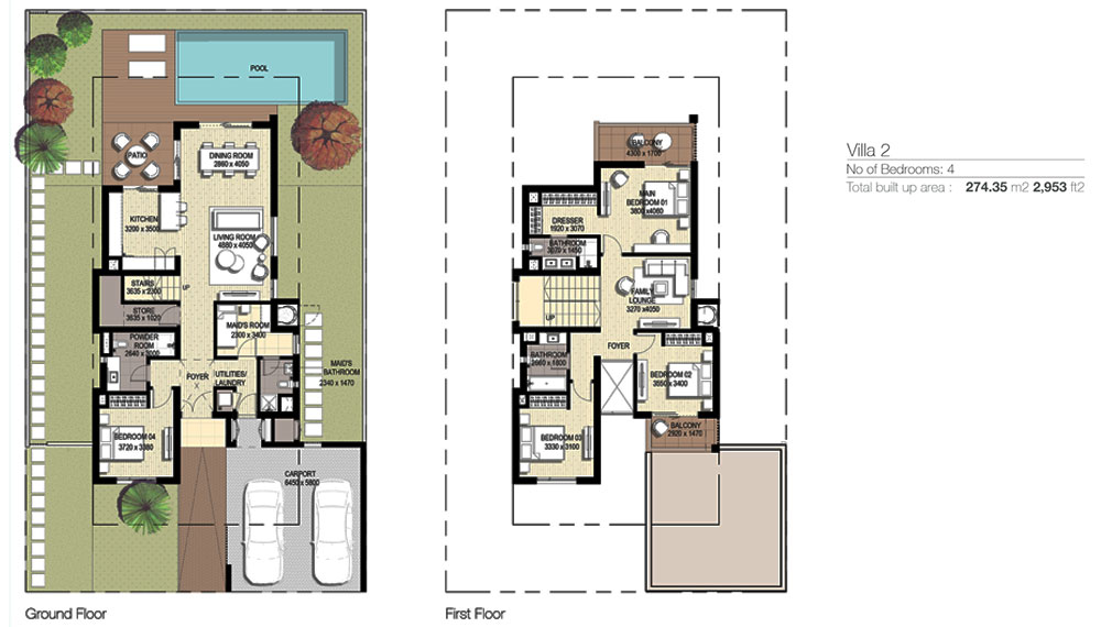 2 Bedroom
