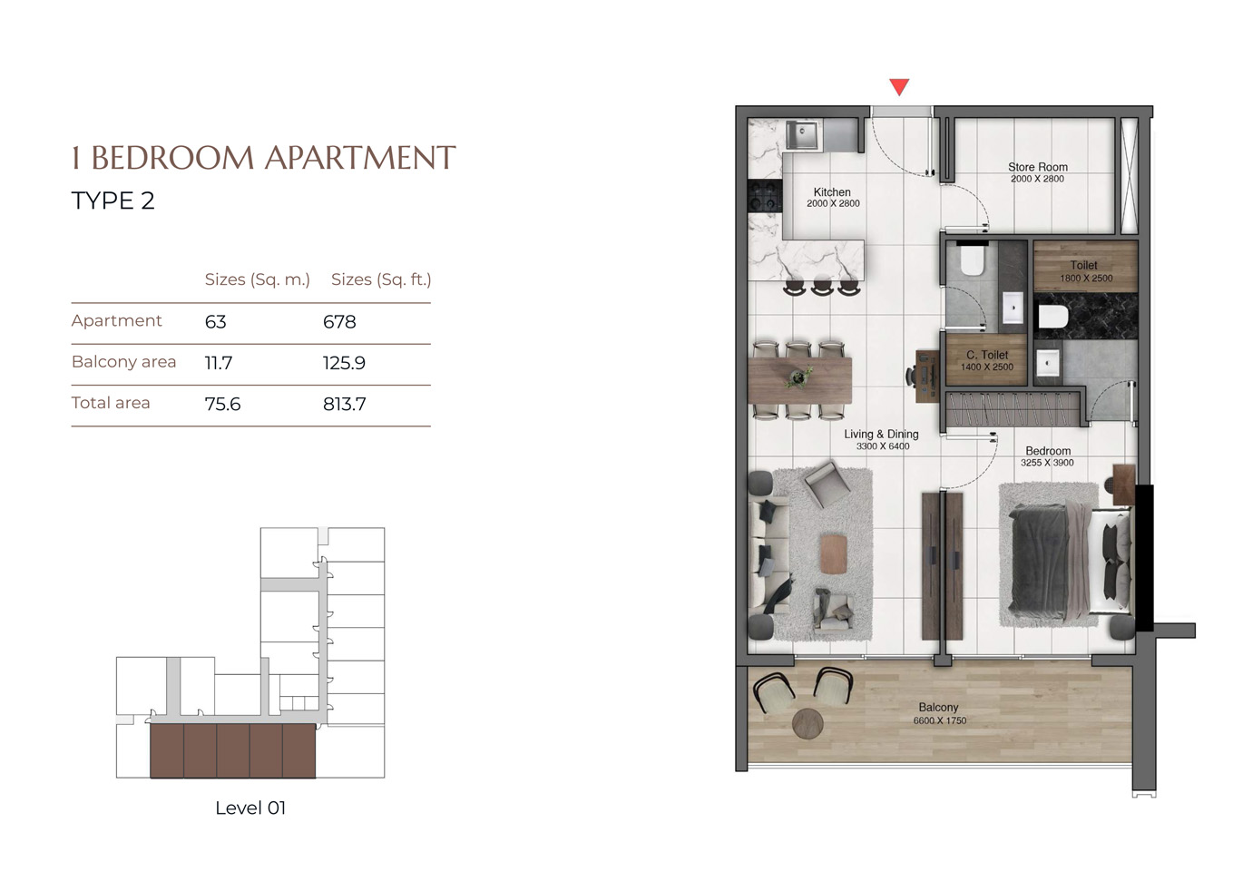 1 Bedroom